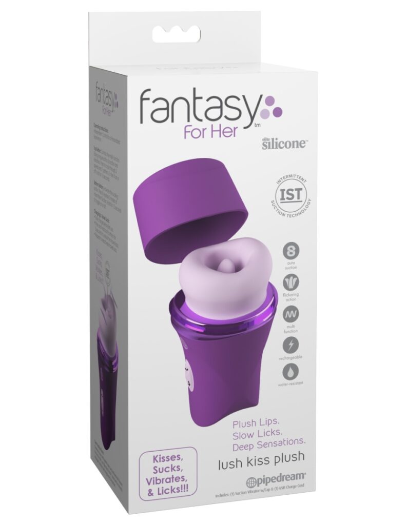 Pipedream Fantasy For Her Lush Kiss Plush - Purple