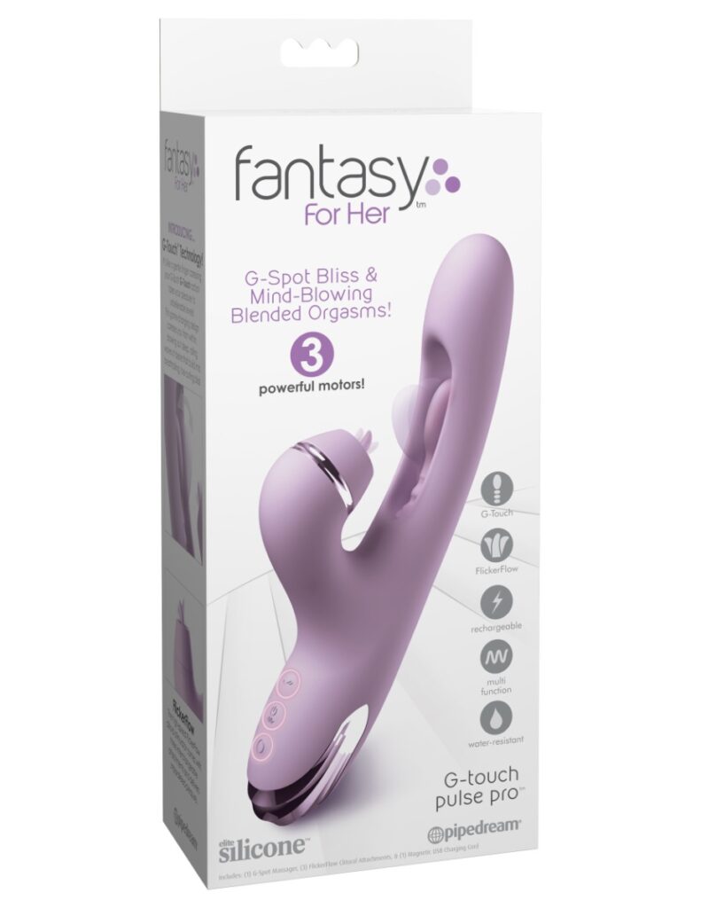 Pipedream Fantasy For Her G-Touch Pulse Pro - Purple