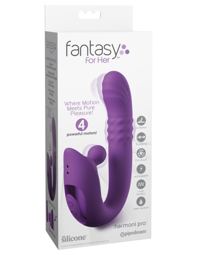 Pipedream Fantasy For Her Harmoni Pro - Purple