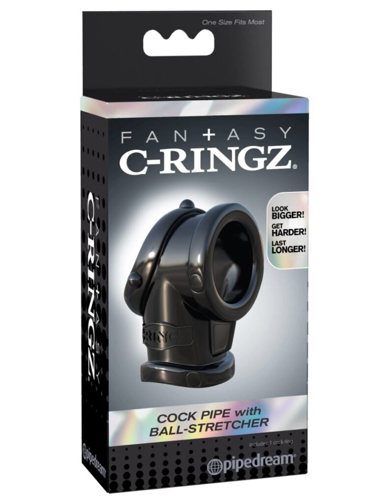 Pipedream Fantasy C-Ringz Cock Pipe with Ball Stretcher