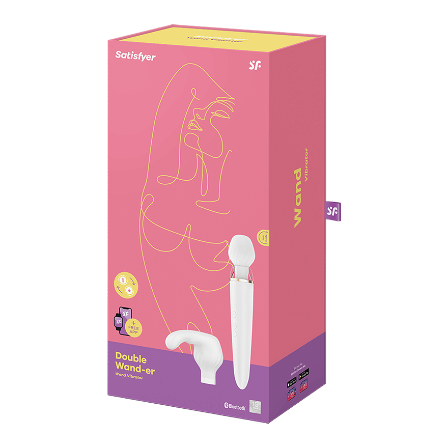 Satisfyer Double Wand-er white